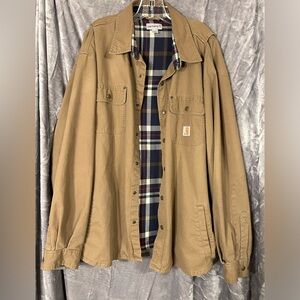 GUC Men’s Carhartt Button Front Jacket size 2XL